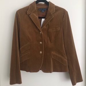 NWT Ralph Lauren Corduroy Blazer/Jacket